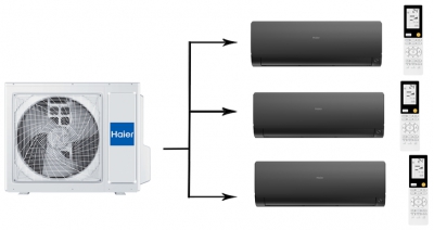 Haier 3U55S2SR5FA / AS35S2SF2FA-B / AS25S2SF2FA-B*2шт