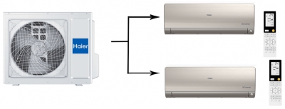 Haier 2U50S2SM1FA-3 / AS35S2SF2FA-G*2шт