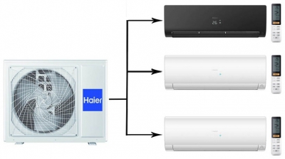 Haier 3U70S2SR5FA / AS25S2SF2FA-B / AS25S2SF2FA-W*2шт