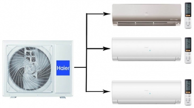 Haier 3U70S2SR5FA / AS25S2SF2FA-G / AS25S2SF2FA-W*2шт