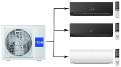 Haier 3U70S2SR5FA / AS25S2SF2FA-W / AS25S2SF2FA-B*2шт