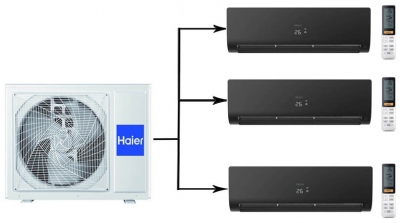 Haier 3U70S2SR5FA / AS25S2SF2FA-B*3шт